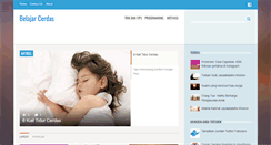 Desktop Screenshot of belajarcerdas.com